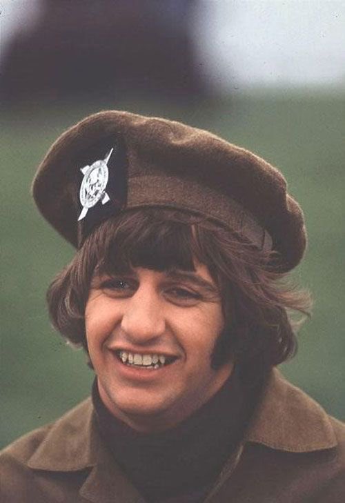 ringo starr on the set of Help! (1965)