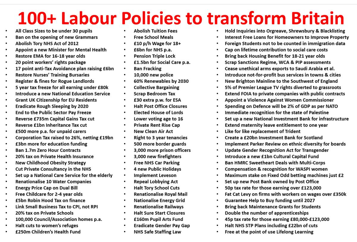 LFCforumCo's tweet photo. .
Mr Corbyn is the only leader that seems to understand that attempting to fight a General Election on a single issue is as mischievous as it is foolish.
.
He's our PM-in-waiting.
.
I will vote for the Labour Manifesto below, and then vote Remain in the #FinalSayVote.
.
#PCPEU
. https://t.co/NLsJiUHhdP
