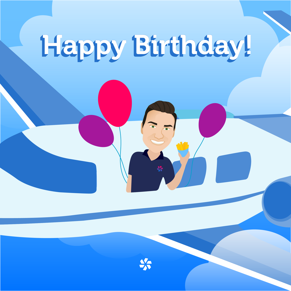 peerfit's tweet photo. Wishing a very happy birthday to our jetsetting, fry-loving, #peerfitting CEO, @EBuckIII! π May your day be full of selfies and sunsets ππ https://t.co/tMSAibsmu6