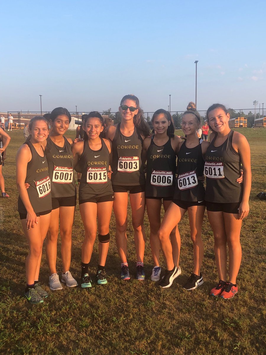 Conroe varsity and Jv girls did great today. PRs galore at the Grand Oaks invitational led by ⁦<a href="/HannahGau1t/">Hannah Gault</a>⁩ 3rd place finish. ⁦<a href="/CoachHardeman/">Cedric Hardeman</a>⁩ ⁦<a href="/Tasha_Smith78/">Tasha Smith</a>⁩ ⁦<a href="/CoachHurd32/">JD Hurd MSL</a>⁩ ⁦<a href="/Conroeathletics/">ConroeHigh Athletics</a>⁩ ⁦@ConroeHigh⁩