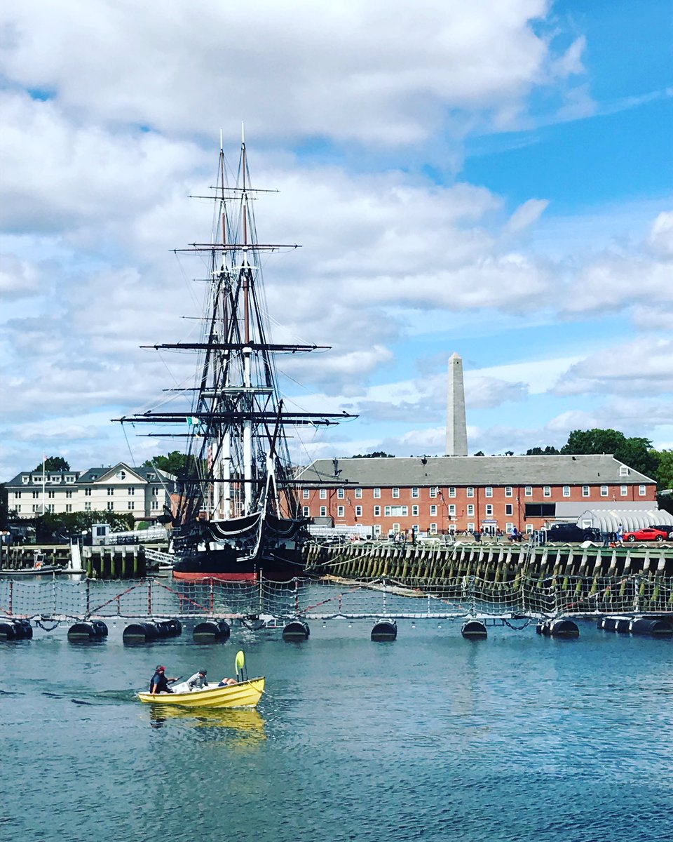 TanjaBaker1's tweet photo. As a history major this city always makes me smile! #boston #USSConstitution #bostonharbour https://t.co/FY7FiDK6jw
