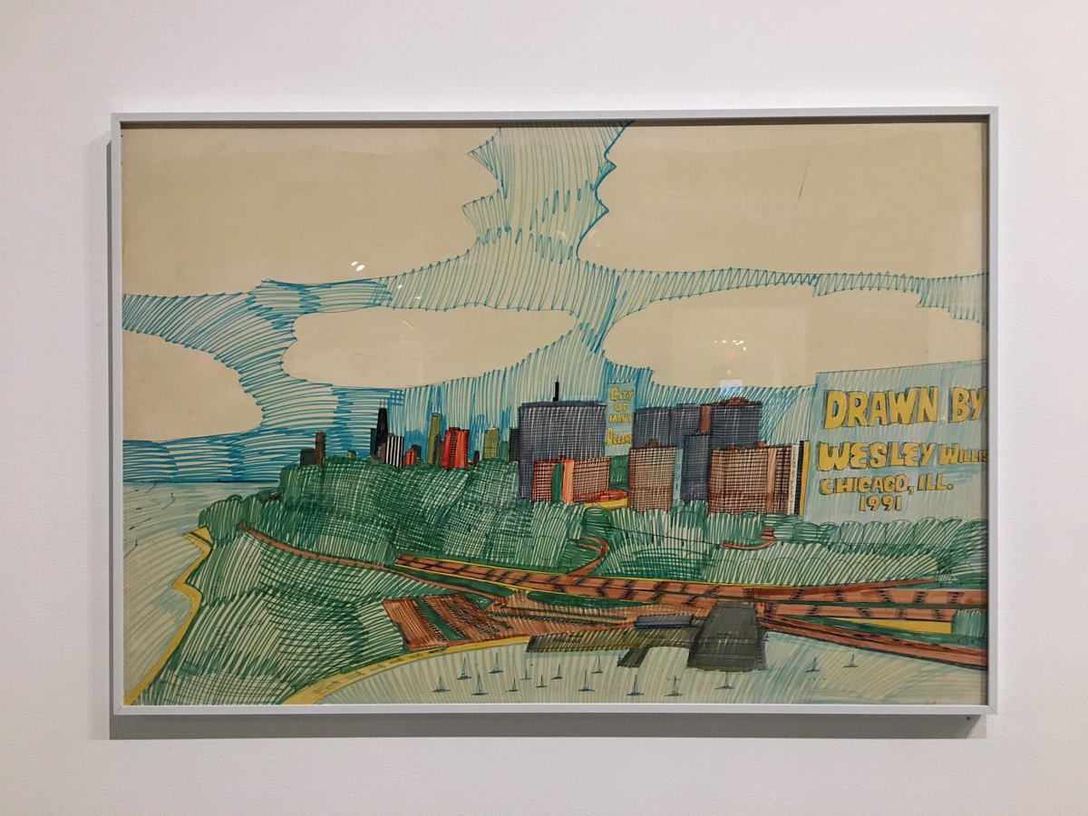 monaghafri's tweet photo. #cityofmanydreams #wesleywillis #matthewrachmangallery #chicago https://t.co/c23JrVbNq6