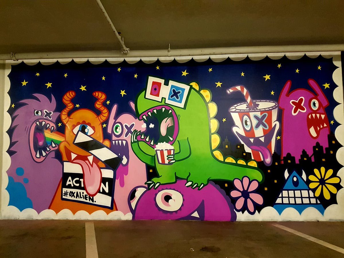 WillemBod's tweet image. .@lastplak: Today @Pathe, Ede #oxalien #streetart