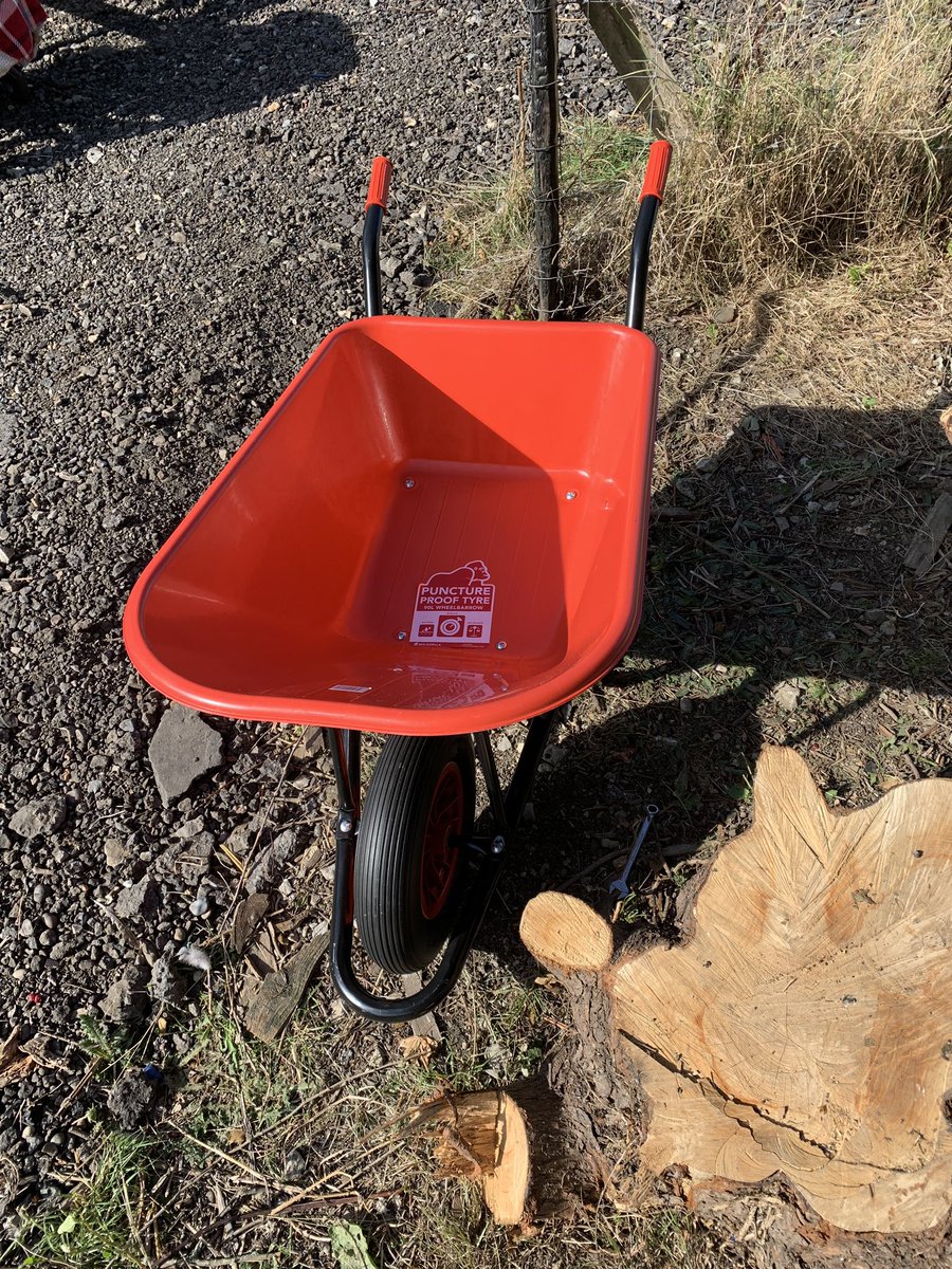 CurlysFarm's tweet photo. Not bad for 35 minutes work!
One red @_RedGorilla Wheelbarrow for the Mini and Young Farmers at Curly’s Care Farm and Farm School next week
#carefarm #farmschool #GoTeamRatcliffe #TeamRed #outsideclassroom #learning https://t.co/cc2SuRkC4w