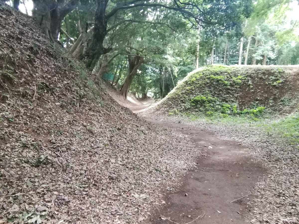 下流 小峯御鐘ノ台大堀切東堀はマジで凄い O O O O いくら20万の軍勢でも跳ね返すでしょ 秀吉が力攻めしていたら 歴史は変わったんじゃないかな 小田原城 日本100名城 小峯御鐘ノ台大堀切