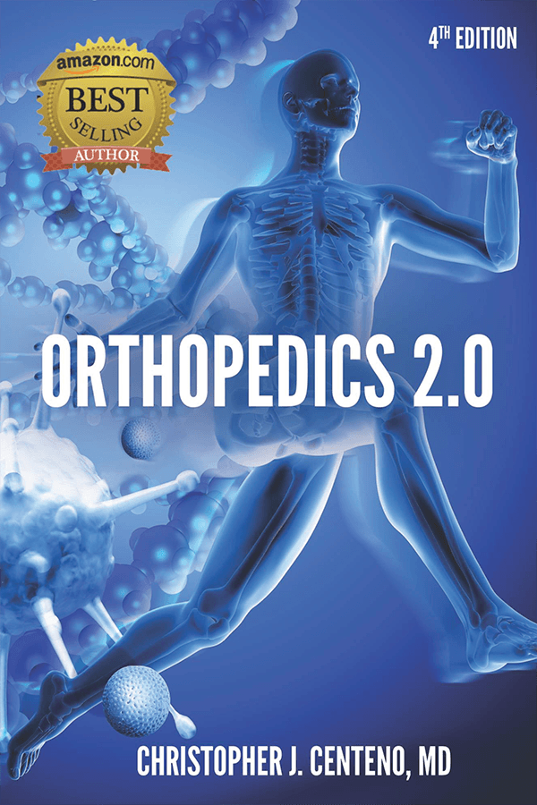 RegenexxCayman's tweet image. Congratulations @CCentenoMD on the release of the new edition of your Orthopedics 2.0 book!

Supporting empowered #patientcare through education &amp;amp; transparency is a core principle of #Regenexx.

#empoweredpatients #avoidsurgery #recoverfaster #jointcare #orthopedics #stemcell