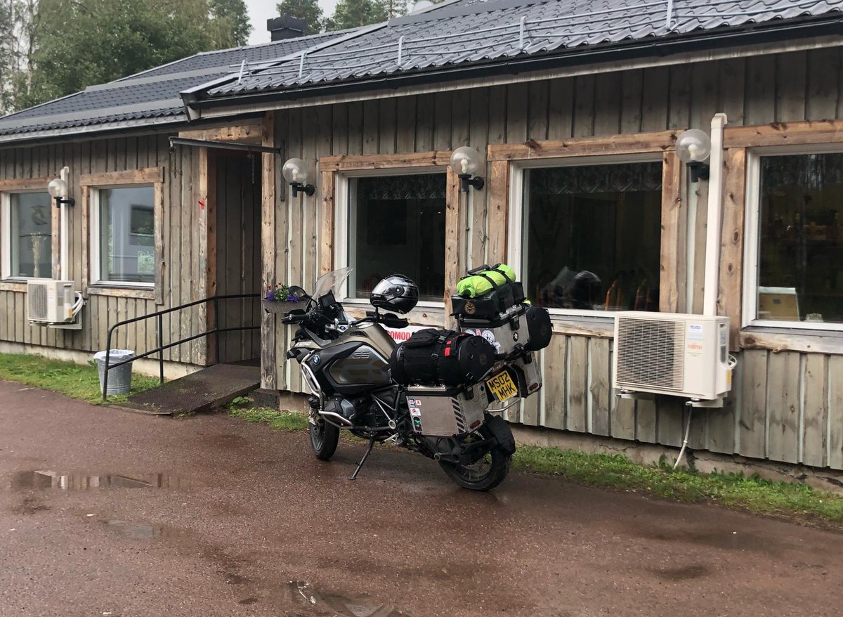 DAD &amp; DAUGHTER DIARIES - Journey South. 
Today we took the chance to see something of the NW of Finland and the national parks through the middle of Sweden, before hooking across to Oslo for the ferry back to Denmark - our VALR outer-Pannier bag set us up with hot drinks! #travel