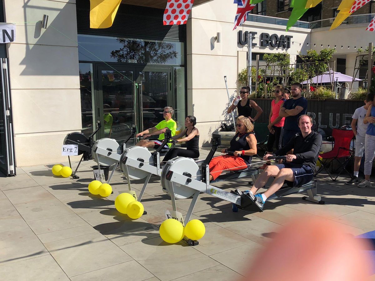 An amazing 400km on the ergo and £2,000 raised by our incredible members this morning!  Huge thanks to them and everyone who supported or donated towards #rowingforeveryone