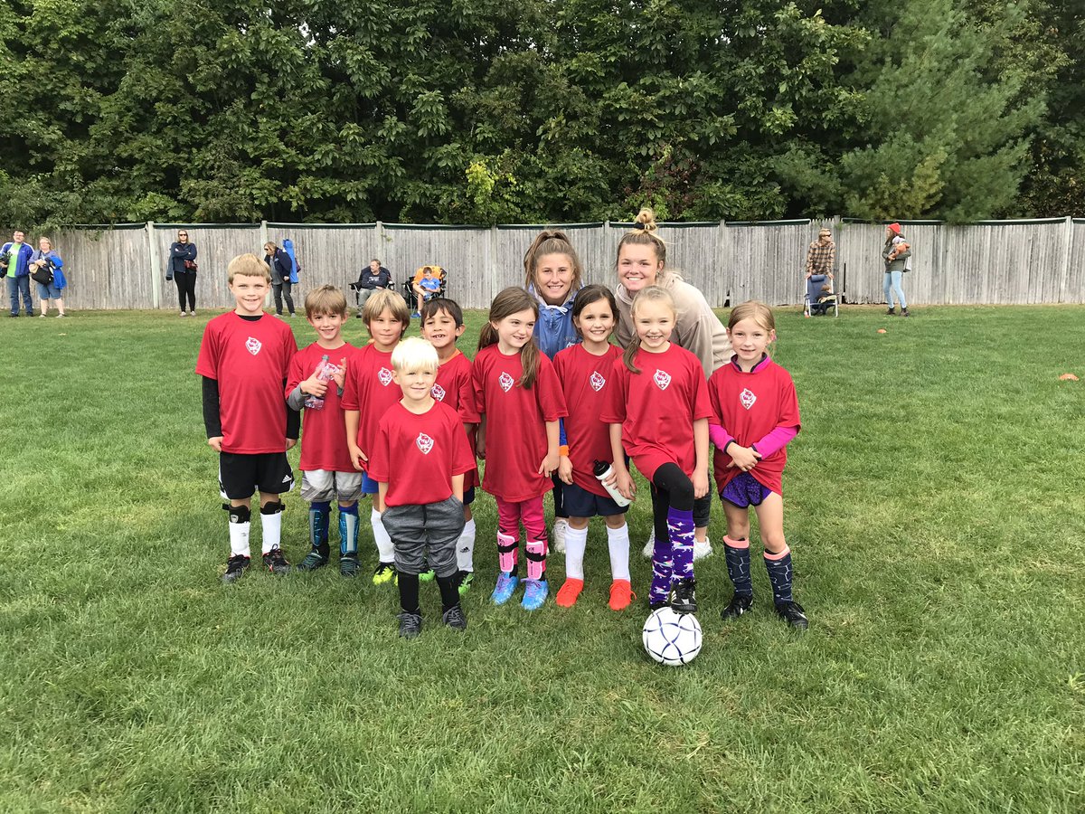 Hanging with the youth at York Soccer Club’s Early Development Program! Go Red Team!