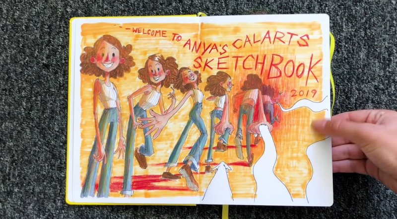 Creators are creative! If you're thinking of applying to art school, videos from accepted students can help inspire and educate you. @meppity walks her fans through her accepted art school sketchbooks → youtu.be/y9N_5fGfvY4