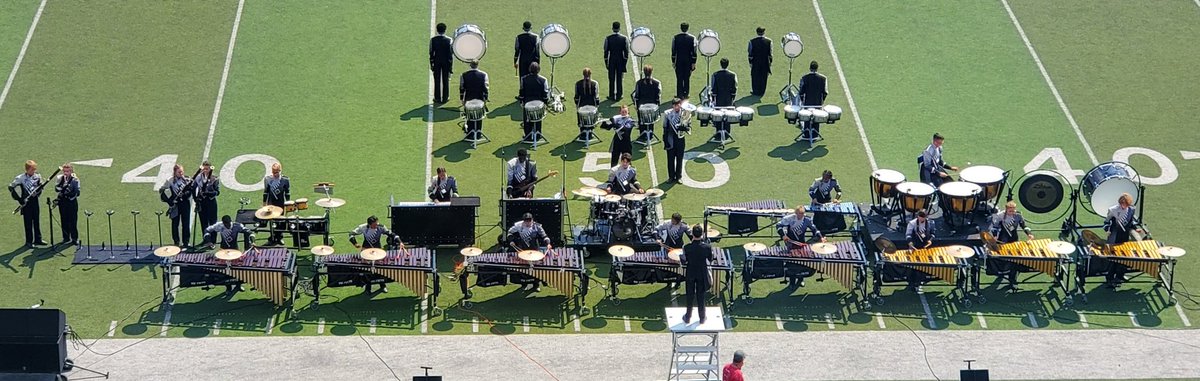 HEBMarching's tweet photo. Forney blocked of the rest of the competition with that show! They did a solid job today!🚧🎼 https://t.co/msJmMEG9nN