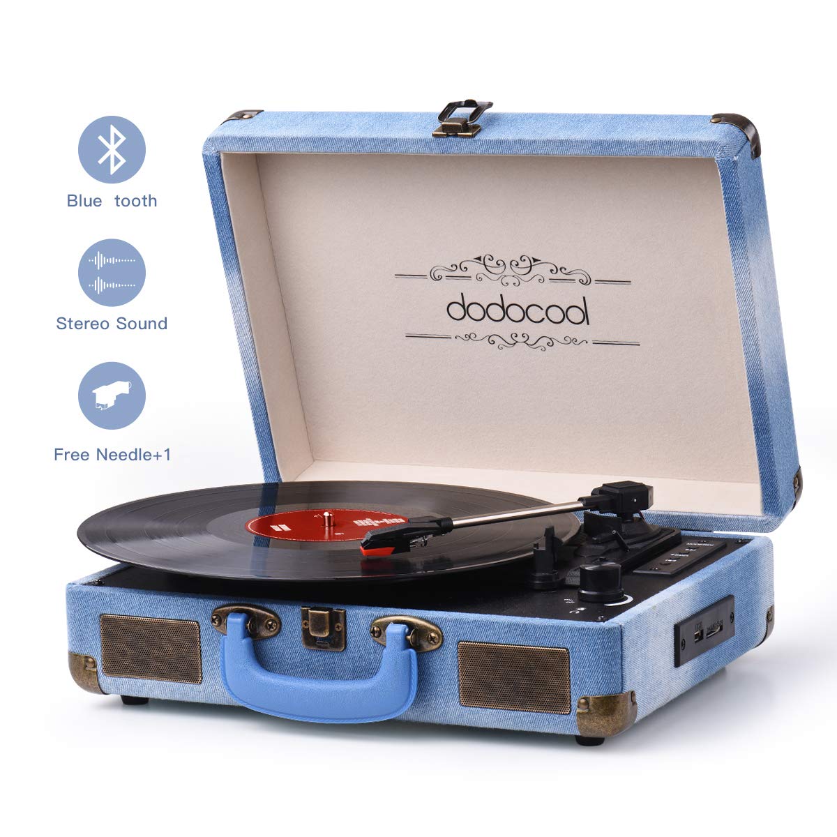 BuzWeaver's tweet image. Buz&apos;s Pick of The Day. #Dodocool Vintage #Turntable 3-Speed with Blue Tooth #RecordPlayer. &quot;Make sure you have the record player on at night&quot; - #JoeBiden.  Enjoy --&amp;gt;amzn.to/2Lxf7jC