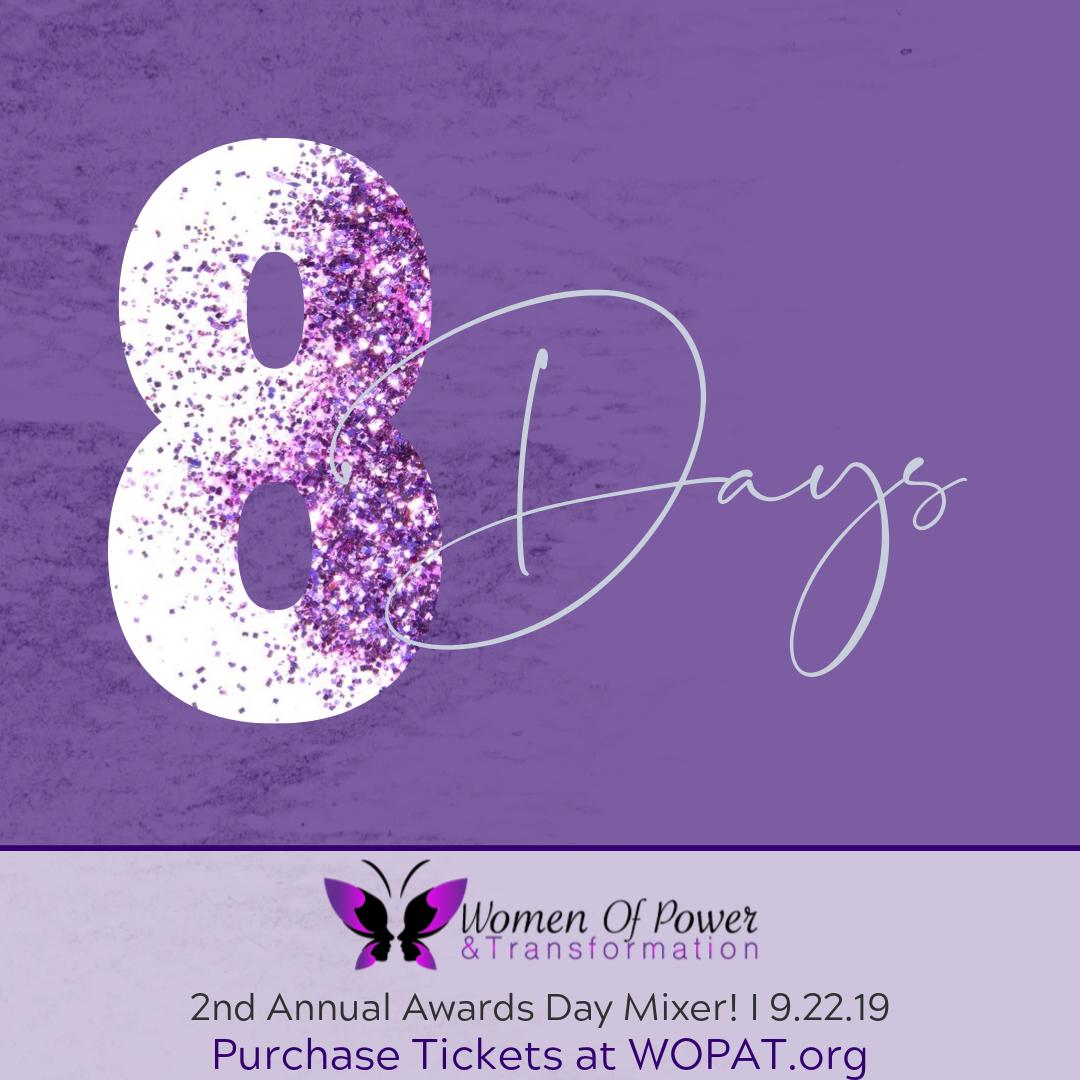 WOPATInc's tweet photo. The countdown is on! 8 days until the 2nd Annual WOPAT Awards Day Mixer! Join us in Philadelphia for live music, great food, and networking opportunities with today's trailblazers and change-makers. Register at https://t.co/psNf5SjUtK. #WherePowerMeetsValor #WomenEmpowerment https://t.co/DJIbbJPGYQ