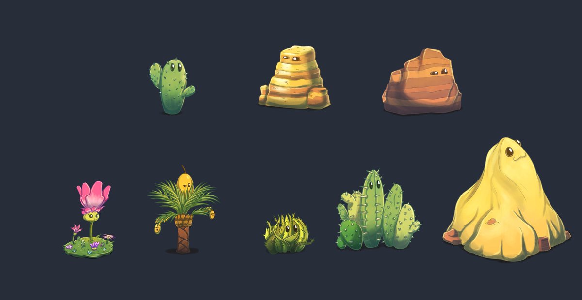 SealguinS's tweet photo. And so the buddies continue! Working on some desert elements for Planet Defense
#screenshotsaturday #indiedev #nature #savetheplanet #indiegame #Desert https://t.co/3M4oOWzDv4