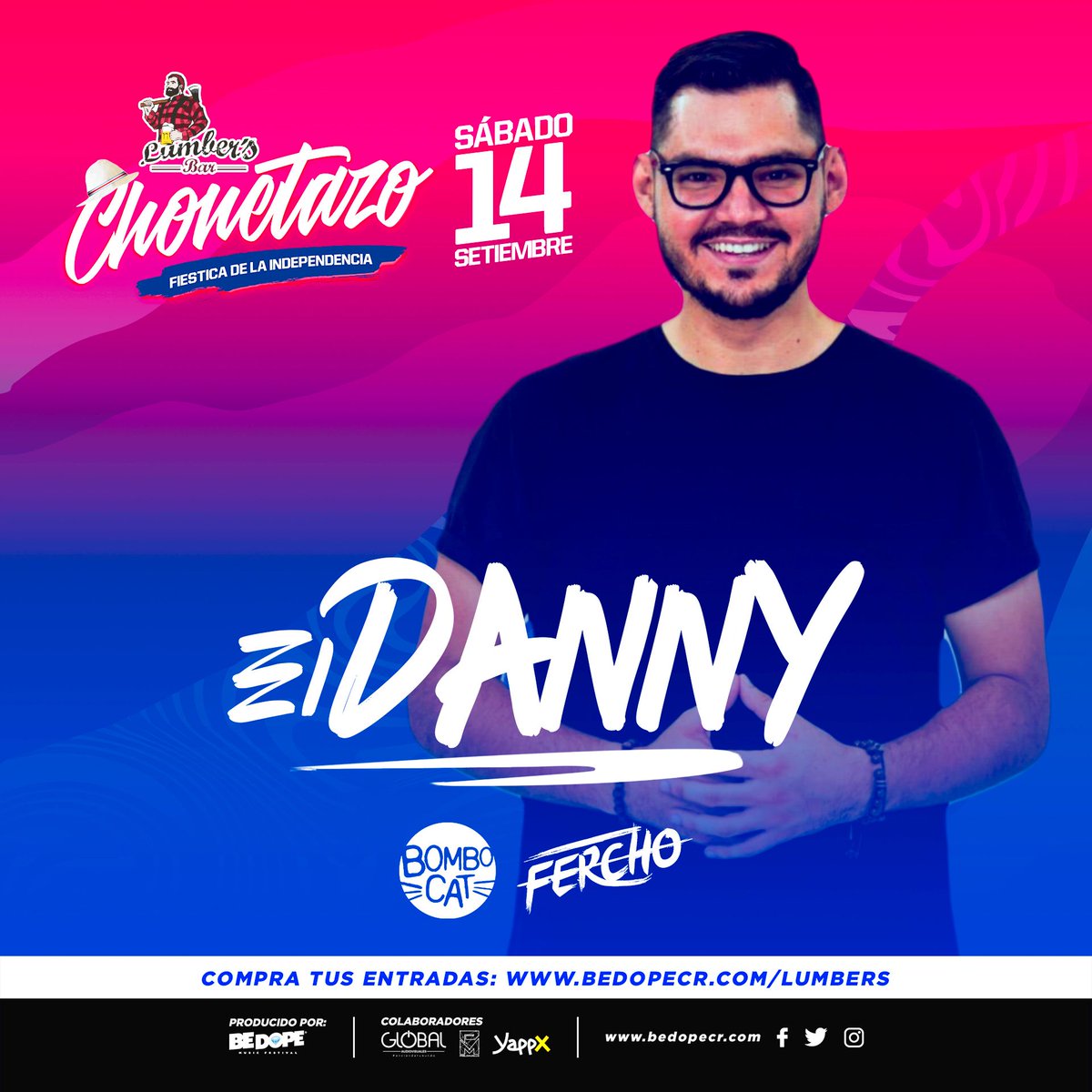bedopecr's tweet photo. Hoooy, la mejor animación a cargo de El Danny, ¿Ya compraste tu entrada? 
¡Quedan muy pocas a la venta! 🤩🤩🤩 https://t.co/de1Mhza0en