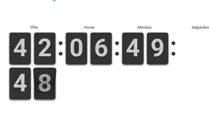 nelkot's tweet photo. Los días que faltan para el 27 de octubre de 2019. https://t.co/ilr2vPQzqa