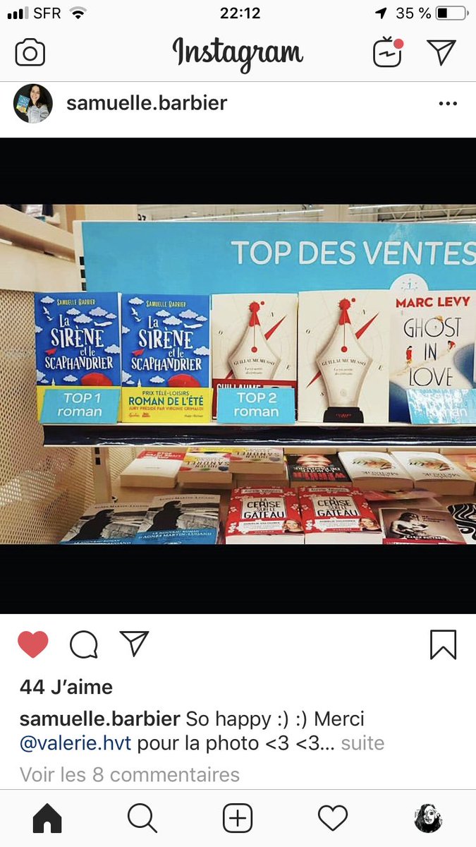 fplessier's tweet image. Un roman de l’été qui se moque des saisons... ❤️ @TeleLoisirs @_Fyctia_