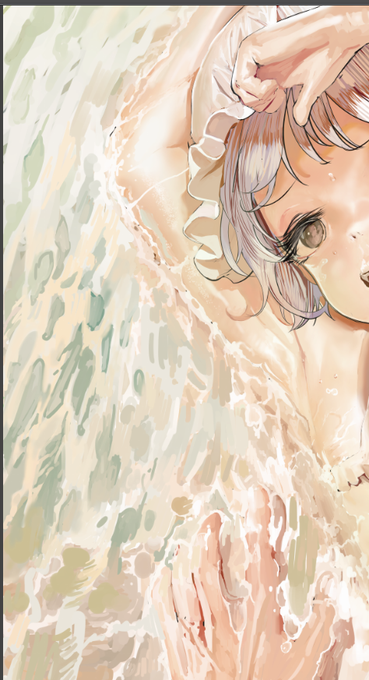 (あれ、こっちの色合いのほうが綺麗じゃね?) 