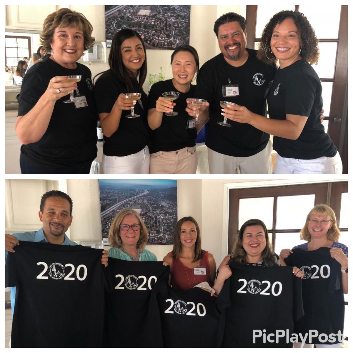 Out with the old, in with the new!! 😆Congrats to the new San Diego Teachers of the Year!!! Enjoy this time! Take it all in... We’re a family now! There’s nothing better than being an educator! <a href="/StephanieGlanz/">Stephanie Glanz</a> <a href="/Mtro_JVillegas/">Jose Villegas</a> @Melissa37751111 <a href="/don_dumas/">Don Dumas</a> <a href="/CHansenCA/">Christy Hansen, NBCT (she/her)</a> <a href="/hmartinez39/">Hilda Martinez</a>