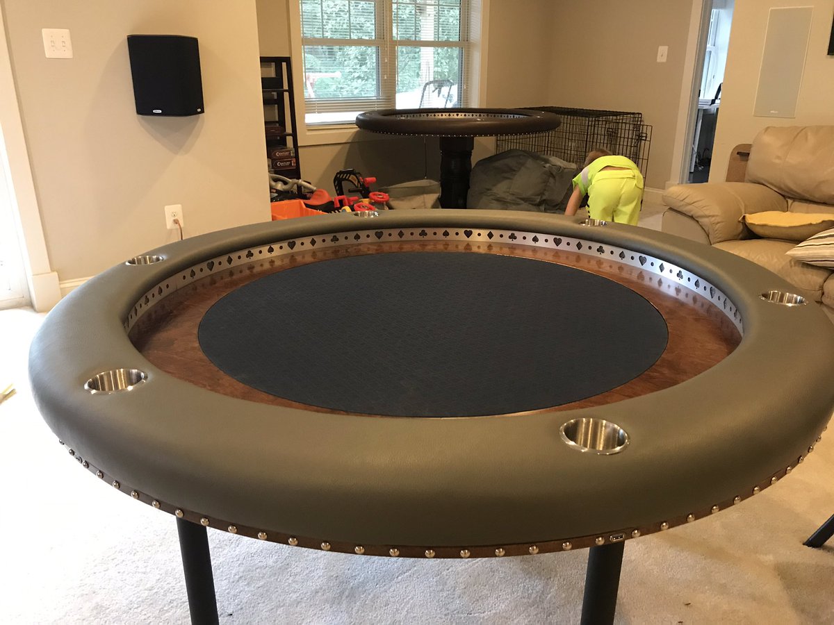 Diy Raised Rail Poker Table Diy Raised Rail Poker Table