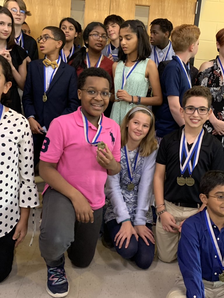 YasssMsC's tweet photo. Can you say FIRST PLACE?!? Middle School Opener!!! Sutton Proud @SuttonPrincipal @Sutton6thGrade @SuttonPTA @SuttonCougars @Burdis_SMS https://t.co/59BOyOTspm
