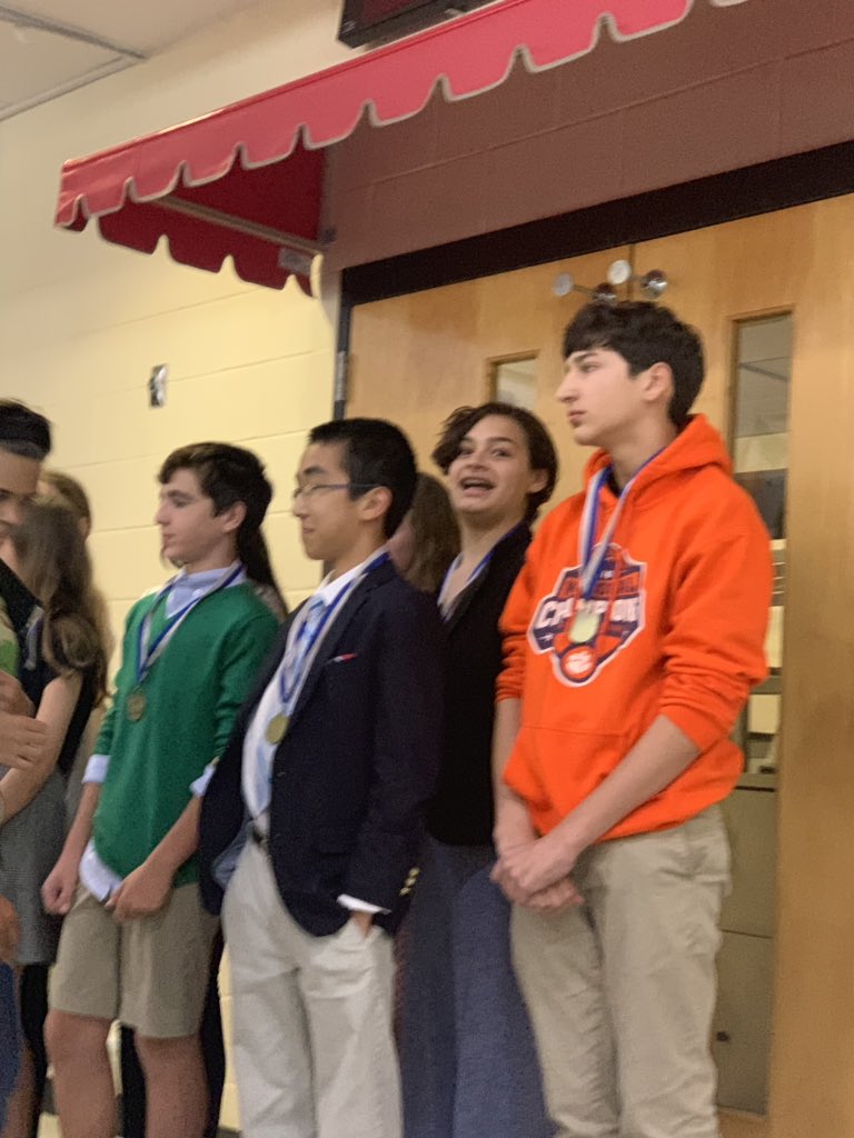 YasssMsC's tweet photo. Can you say FIRST PLACE?!? Middle School Opener!!! Sutton Proud @SuttonPrincipal @Sutton6thGrade @SuttonPTA @SuttonCougars @Burdis_SMS https://t.co/59BOyOTspm