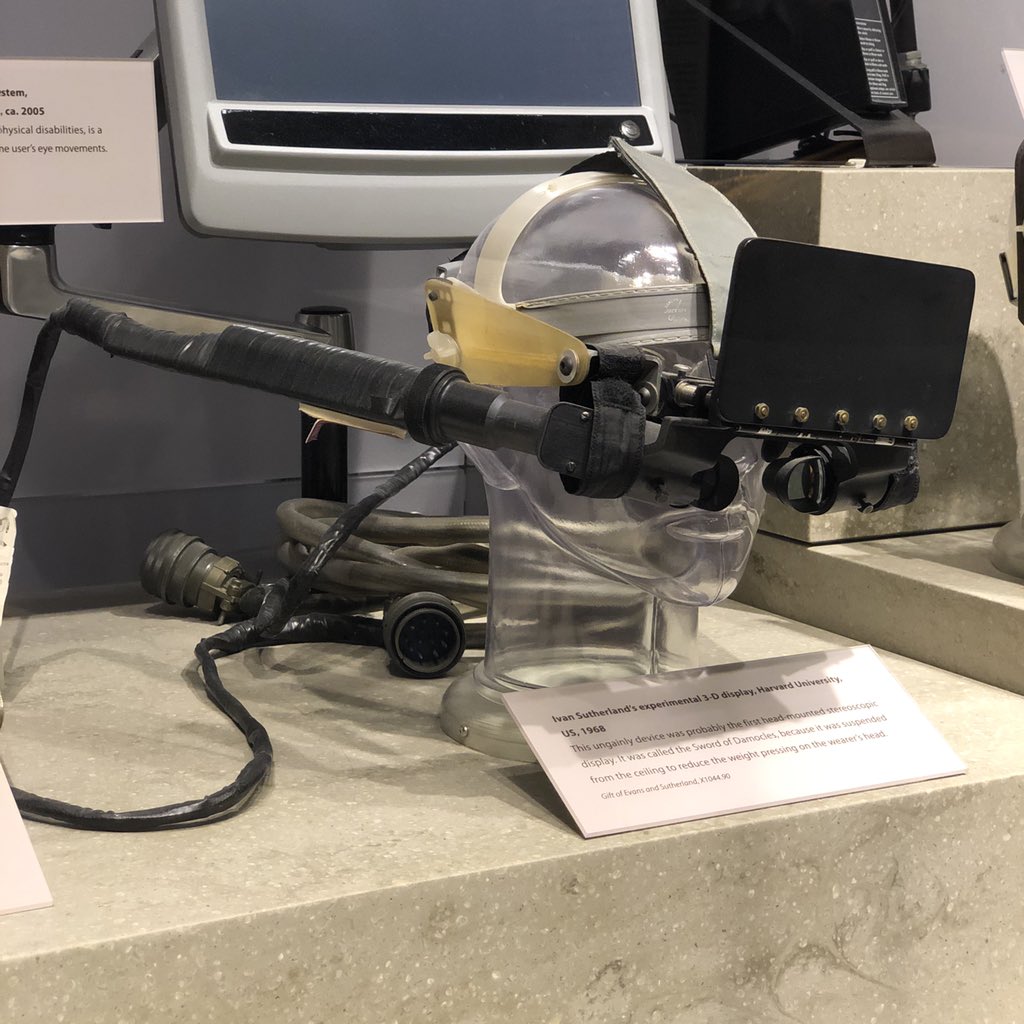 I was working in buildings right next to Sutherland’s original HMD for almost 4 years without realizing it