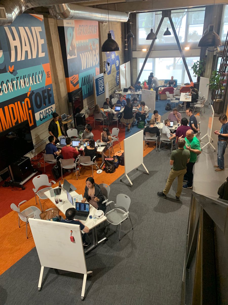 sargoshoe's tweet photo. Hackety hack hack #hacknf2019 #stillgoing https://t.co/qmYG7FJHM3