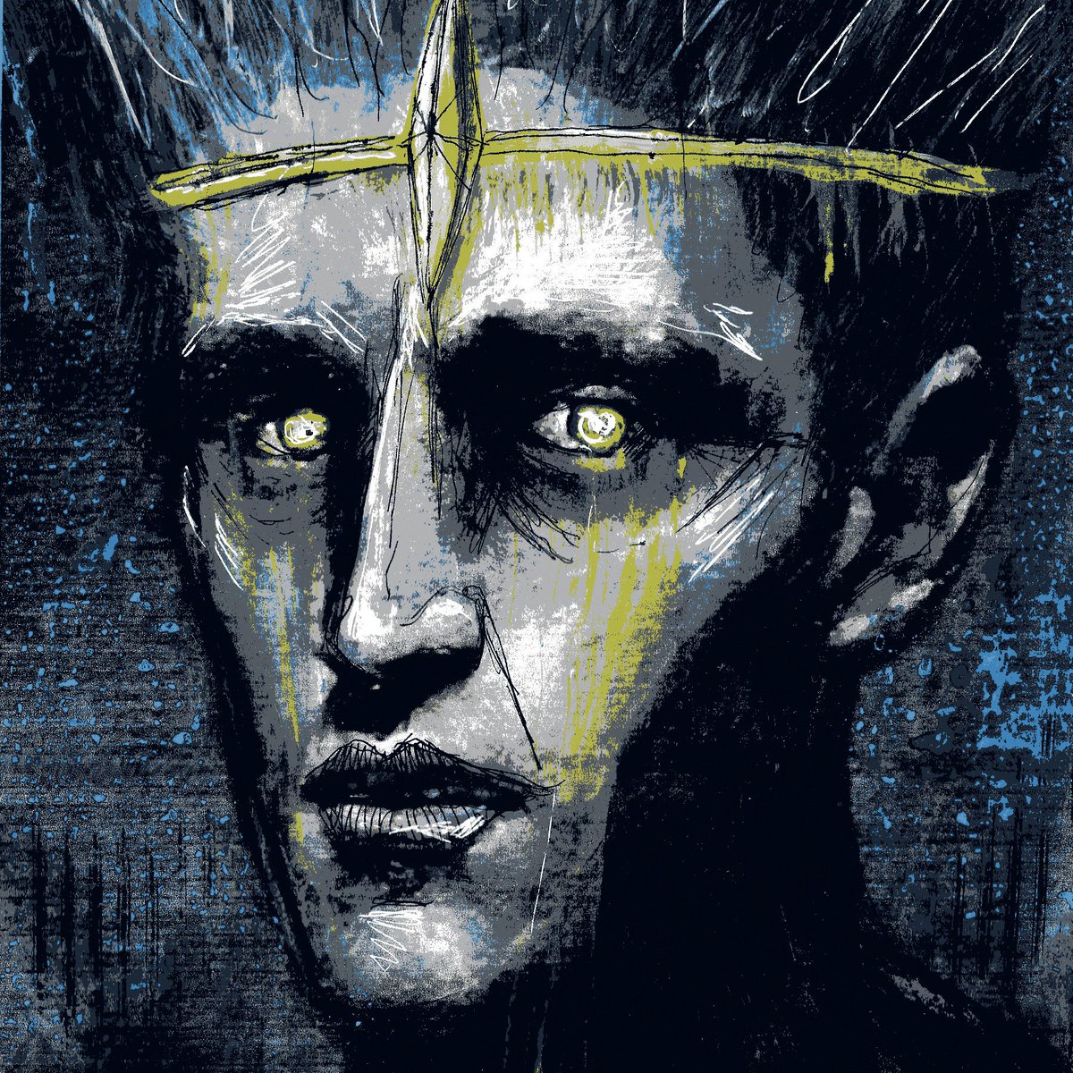 SumPunkWhoCares's tweet photo. #TerrorTanka:#YellowMythosCycle:
Title:#AReputationNotRepaired:9/14/19:
Left the asylum
Doctors claimed that he was cured
And not a madman
But he saw #TheYellowSign
Castaigne wore the Yellow Crown
Basis:#RWChambers #TheRepairerOfReputations in his #TheKingInYellow cycle (1895). https://t.co/P2c5Li1AMv