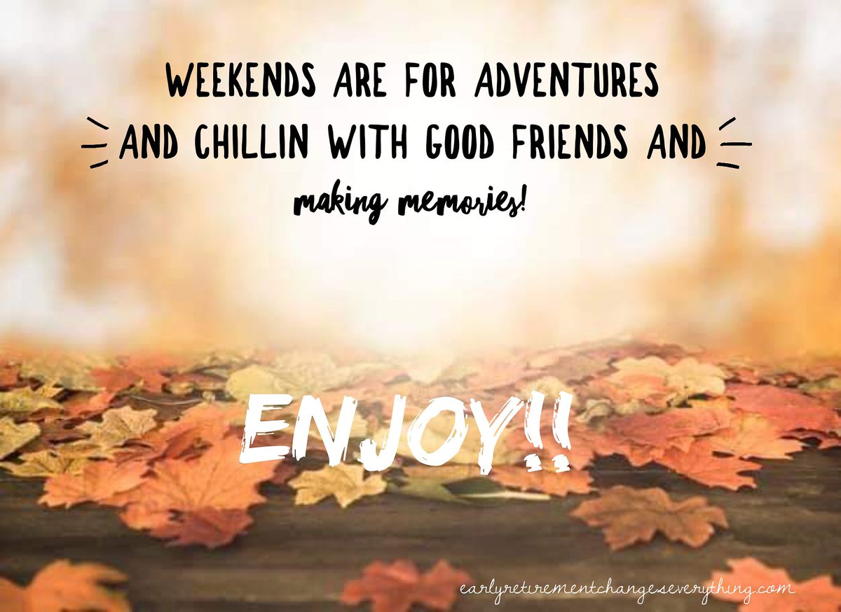 Here's to a beautiful weekend for all with adventures, good friends, and good food and wine 🍇 too!! I'm ready!!  Are you?? 😁😉🤣🤣 #weekendfun #weekendadventures #goodfoodandgoodfriends #lifeisgoodinretirement #winegoeswitheverything #winewins #winelover