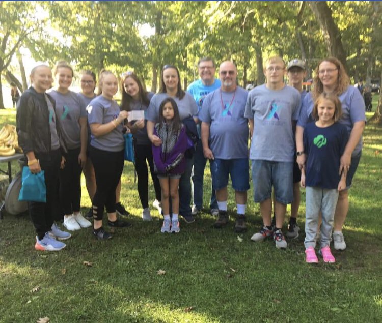 dixonkeyclub's tweet photo. Dixon Key Club’s suicide awareness initiative had its grand finale today at the “Out of the Darkness” walk! Thanks to generous donations and t-shirt sales we were able to donate $575 to the American Foundation for Suicide Prevention! https://t.co/NbcNgRHXtl