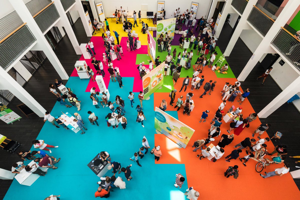 EPFL_en's tweet image. Red is not the only color at EPFL! #PortesOuvertesEPFL #epflENAC