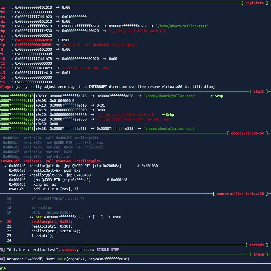 HackersClothing's tweet photo. Amazing features for exploit developers & reversers by _hugsy_ https://t.co/PS4Ocm4rJZ #infosec #cybersecurity #pentest #hacking #unix #linux #hacker #infosecurity #metasploit #ethicalhacking #pentesting #opensource #hackernewz #security #vulnerability #informationsecurity #0day https://t.co/xGkh4KAjEn