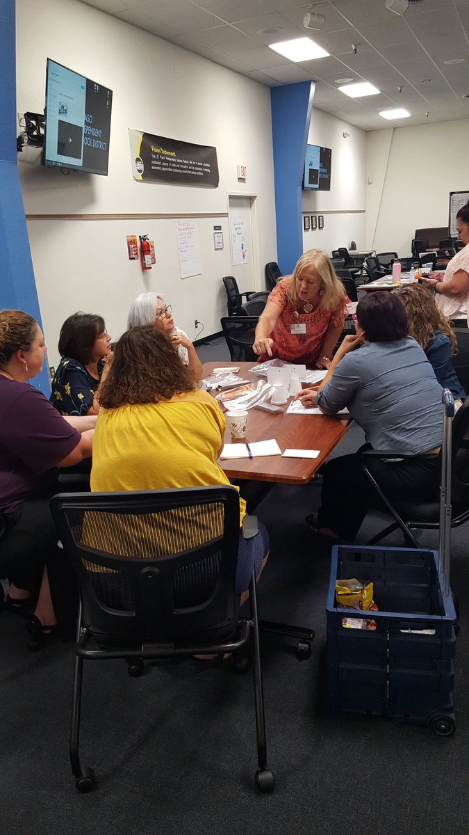 ElizabethKeit19's tweet photo. Thank you to everyone from each of our elementary campuses who participated at our Science Contact PD on Friday the 13th. We had some great conversations on Unwrapping the Standards and hands-on science activites. Great day of learning. #Iamepisd, #ScienceMatters @ELPASO_ISD https://t.co/MvLGcdW5pK