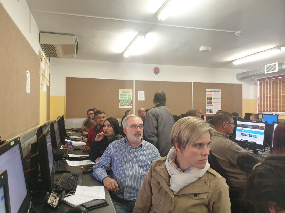 NBConsultLearn's tweet photo. Sharing the power of O365 tools for education with WCED Winelands teacher trainers. #O365 #MEC #MSFTEDUSA @IsabelTarling @WCED_CTLI @WCED_eCulture @WCED_HOD @HartElsabe
@viva_nella @MissG_SA https://t.co/TOppjVUvDo