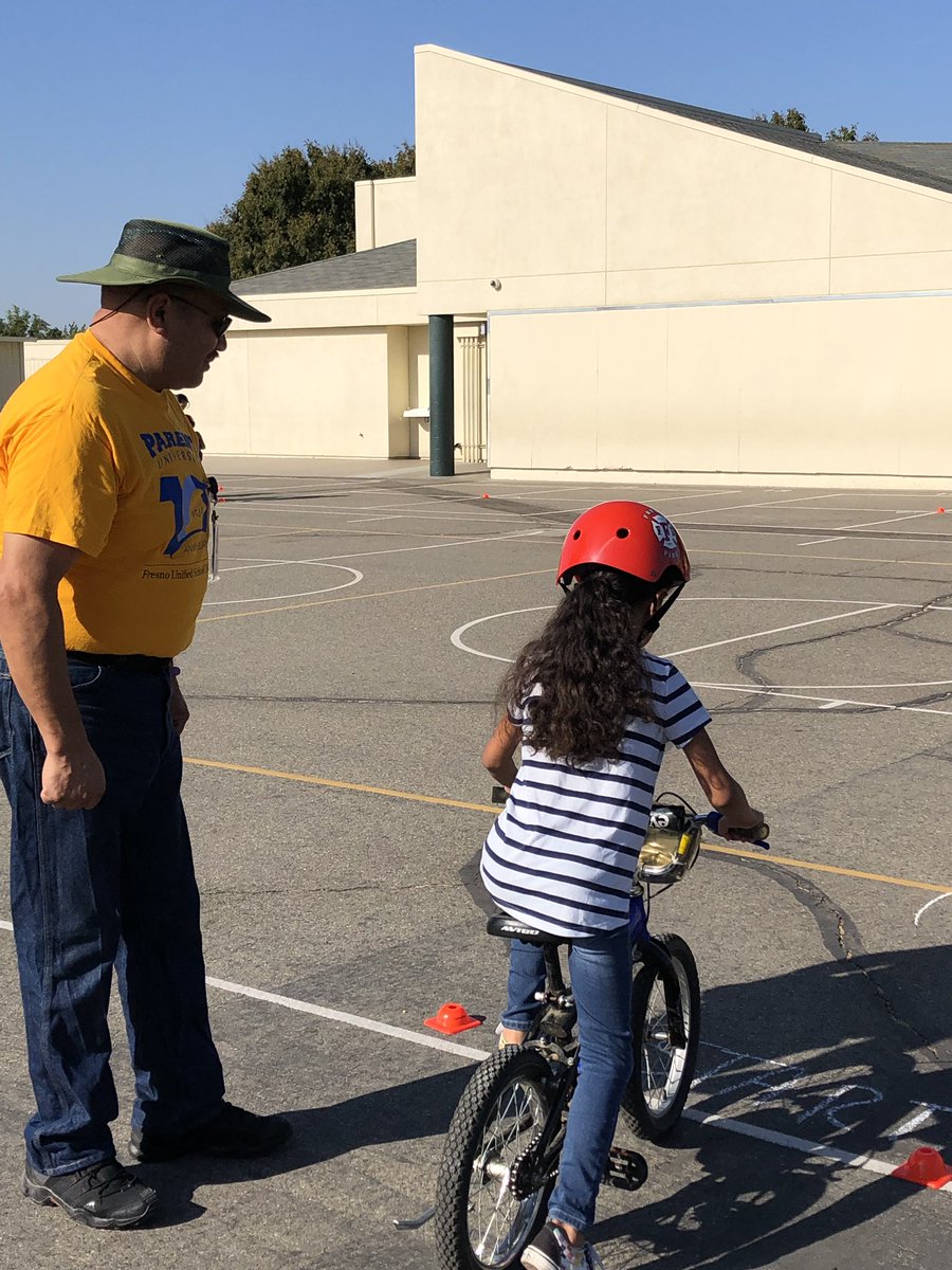 Stars4Steph's tweet photo. Bike Rodeo! Safety, snacks, an so much fun! Free event today at Ann Leavenworth Elementary from 9-11! @ChpFresno @principalpiedra https://t.co/U6k14NfMkA