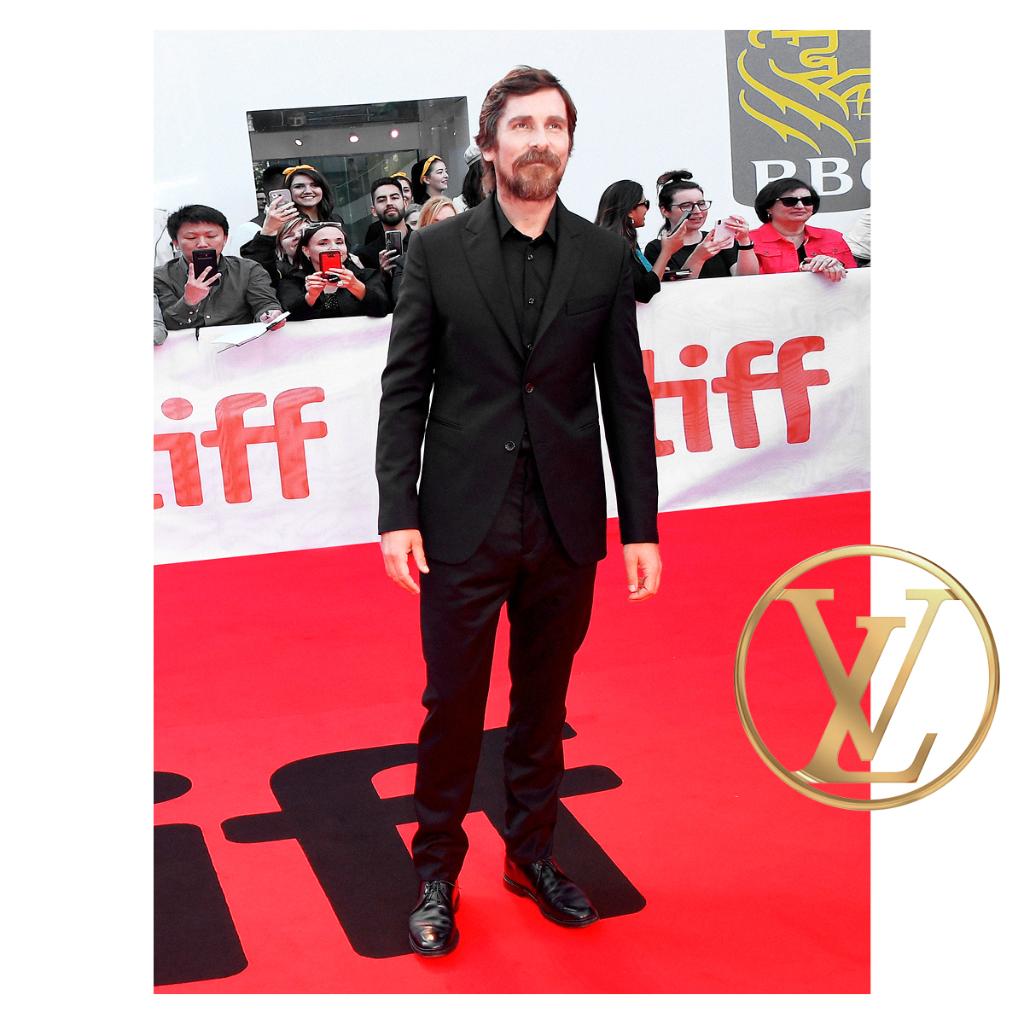 LouisVuitton's tweet image. .@Sweaving in an #LVCruise look by @TWNGhesquiere and #ChristianBale in a #LouisVuitton suit at the Toronto Film Festival. #TIFF2019