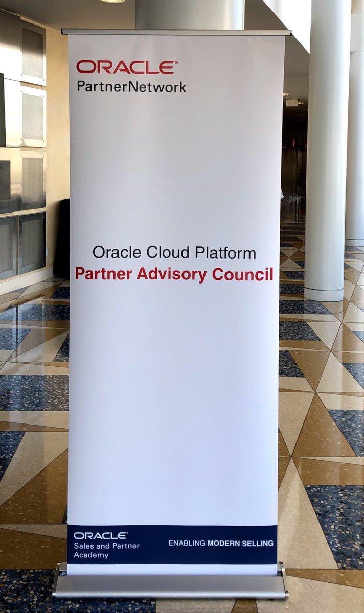 mylesgilsenan's tweet photo. Great day yesterday at the Oracle Cloud Platform Partner Advisory Council. I really like where Oracle the direction Oracle is headed with data and analytics! #oracleanalytics #analytics #oac #adw #data #datadriven #innovation #AI #ML #PaasPAC #OCPAC #transformation #smartcloud https://t.co/MrlMTVuPFn