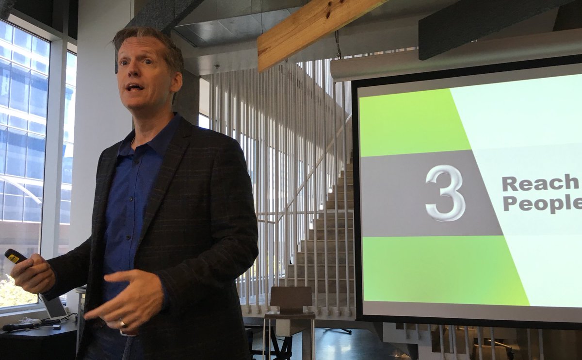 greatergoodgeek's tweet photo. At #ContentATX presentation by @thomsinger Adventures in Podcasting!!! Awesome! https://t.co/60i0DiWAee