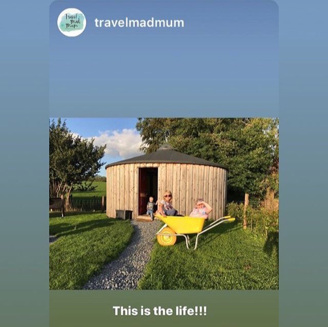 PineTreeHollow1's tweet photo. Glad to have @travelmadmum staying with us last night https://t.co/4YDz4CE3l5