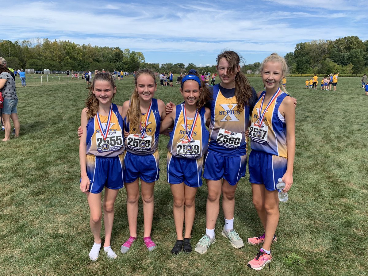SPX_Panthers's tweet photo. Great job 7th/8th grade ladies running in the @HartleyXCountry Central Ohio Cross Country Invitational. https://t.co/Fft36z6fcr