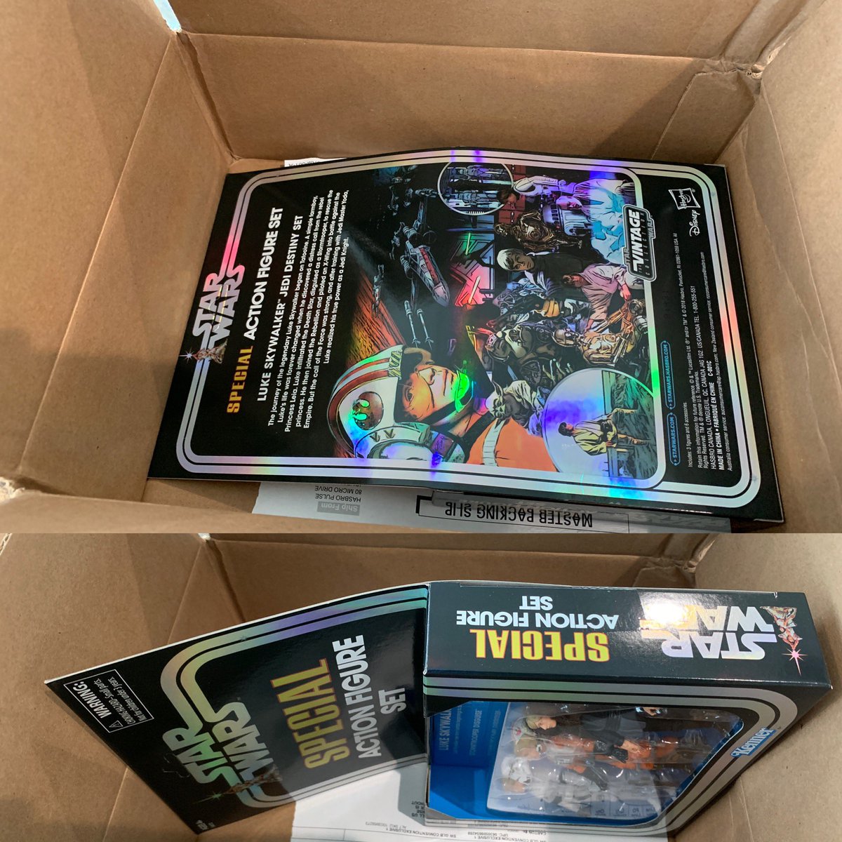 darthdj666's tweet photo. @theedge60 @yak_face @nikegoblue Same here. After 40th Fett fail, Got busy and couldn’t spend 40 min on phone to cancel order before this shipped.  Funny how there is no cancel order button on the site. #fhasbropulse https://t.co/IeSdFpAqt6