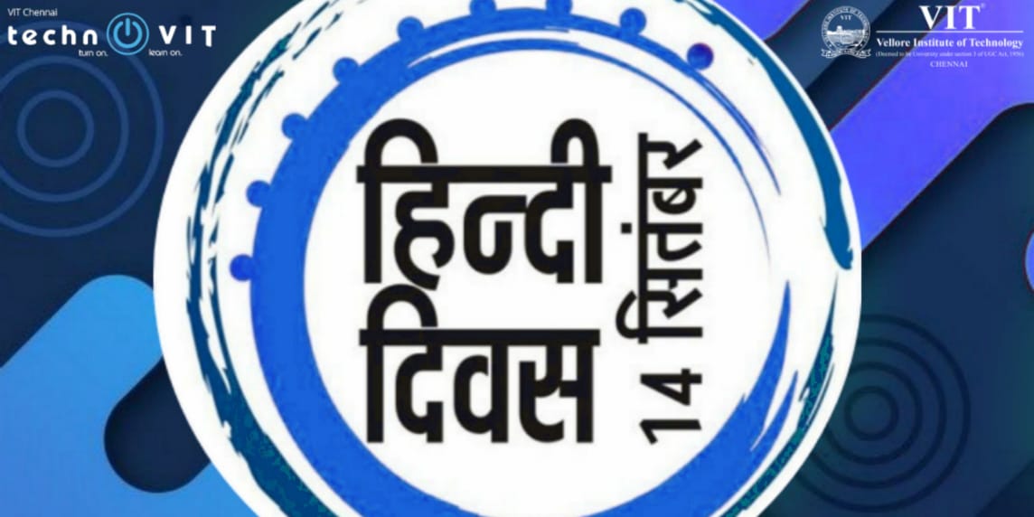 technovit's tweet photo. Hindi ,the language that unites our diverse nation and the 4th most spoken language of the world .
On the day of Hindi diwas let's publicize and spread our language throughout the world.❤
#technoVIT19 #TurnOnLearnOn https://t.co/BQ3ZvBYHuN
