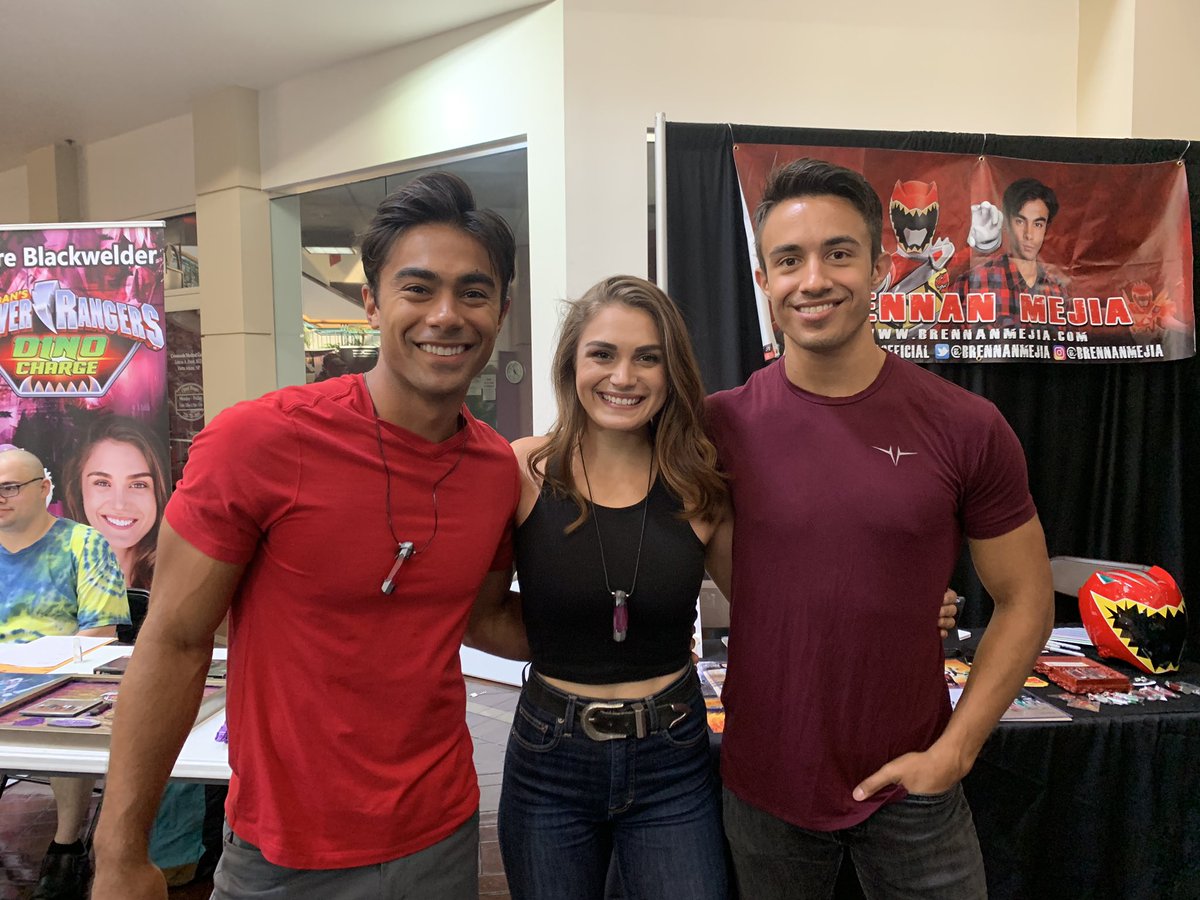 Just some of the amazing rangers appearing NOW at @morphinexpo today and tomorrow! Come see them!!! #PowerRangers