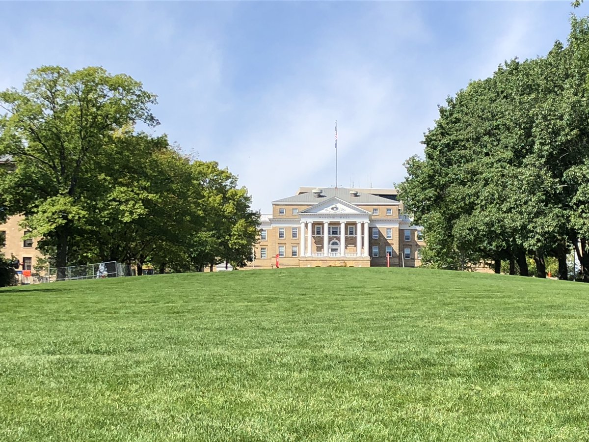 shaun_fallat's tweet photo. At The AMS sectional meeting at U. Wisconsin-Madison. A beautiful campus. https://t.co/vDHUUYM3ik