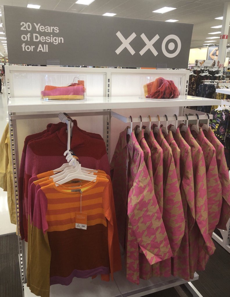 RubyC2715's tweet photo. Just a part of the #Target20 Design for all collection, we’re zig zagging our way to the top 🎯 #targetdesignforall #20yearsofdesign @scamposT2715 @garadasimmons @Cinthya2715INT @ronibobadilla @salamlazkani https://t.co/oiJbqsr4FI