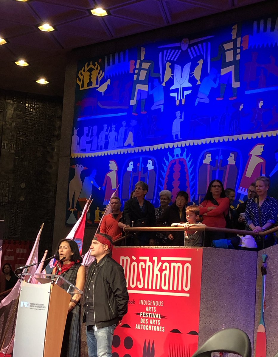 AusHCCanada's tweet photo. A privilege for 🇦🇺 to share in the launch of @CanadasNAC’s inaugural #Mòshkamo Indigenous Arts Festival 🛶 Lots of great events happening now until September 29. #NACIndigenous #NAC50 https://t.co/FaIM2FTxhm