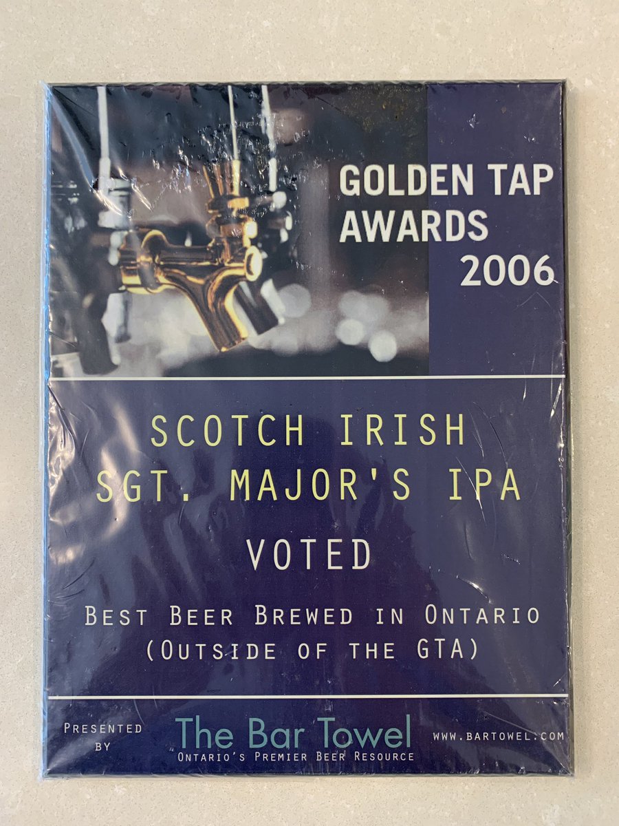 Perry Mason, if you’re out there we’ve still got this waiting for you. #ScotchIrish #SgtMajors #OntarioBeerClassic #GTA2006