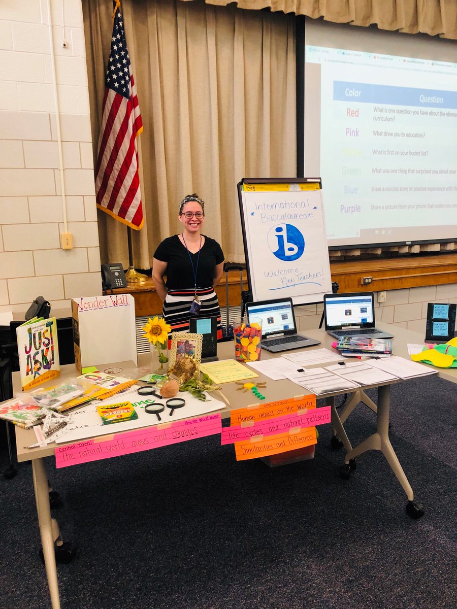 Komstac's tweet photo. Welcome new teachers! We are so excited to explore and grow with you this year! #destinationIB #NTOreboot @aacps_ib https://t.co/dNIB96pwUX