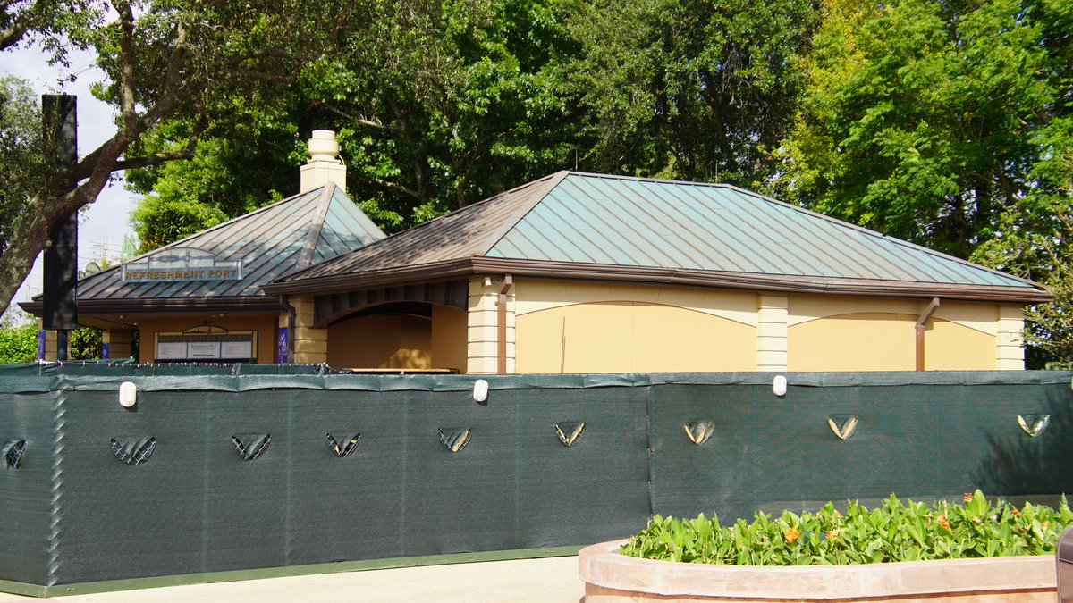 Bioreconstruct On Twitter Roof Lines Of New Epcot Restrooms In